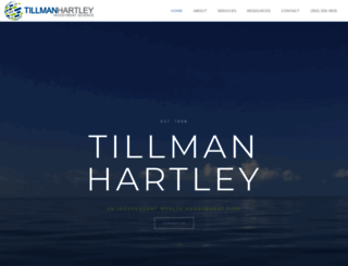 tillmanhartley.com screenshot