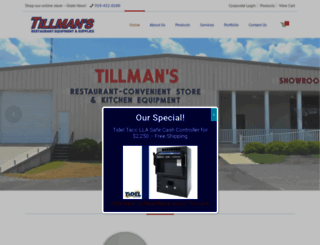 tillmansequipment.com screenshot