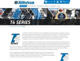 tillotson-racing.com screenshot