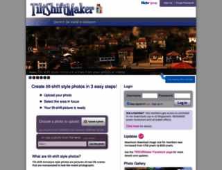 tiltshiftmaker.com screenshot