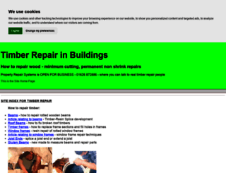 timber-repair.co.uk screenshot