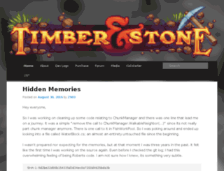 timberandstonegame.com screenshot