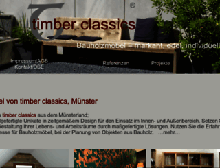timberclassics.de screenshot