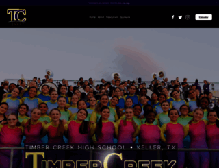 timbercreekband.org screenshot
