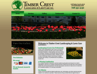 timbercrestlandscaping.com screenshot