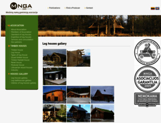 timberhouses.lt screenshot