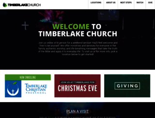 timberlakechurch.com screenshot