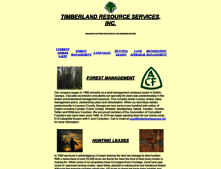 timberlandresource.net screenshot