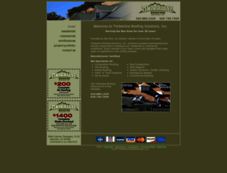 timberlineroofingsolutions.com screenshot