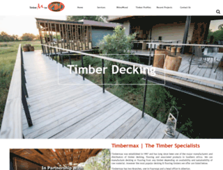 timbermax.co.za screenshot