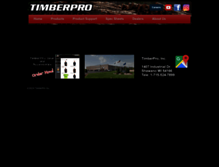 timberpro.com screenshot