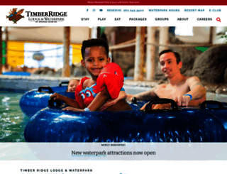 timberridgelodge.com screenshot