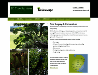timberscape.org screenshot