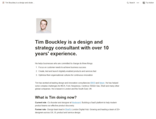 timbouckley.com screenshot