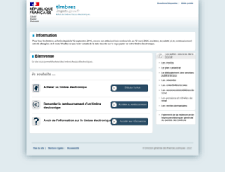 timbresofii.fr screenshot