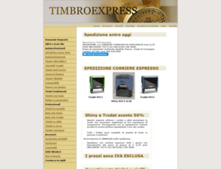 timbroexpress.com screenshot