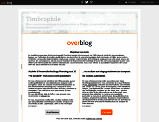 timbrophile.over-blog.com screenshot