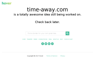 time-away.com screenshot