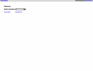 time-in.info screenshot