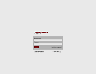 time-trax-system.de screenshot