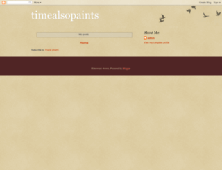 timealsopaints.blogspot.com screenshot