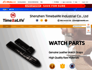 timebalife.en.alibaba.com screenshot