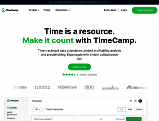 timecamp.com screenshot