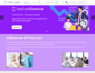timecare.se screenshot