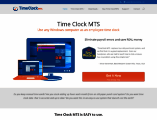 timeclockmts.com screenshot