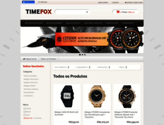 timefox.com.br screenshot
