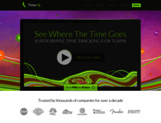 timeiq.com screenshot