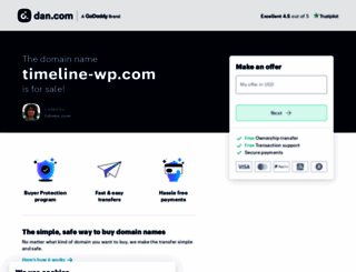 timeline-wp.com screenshot