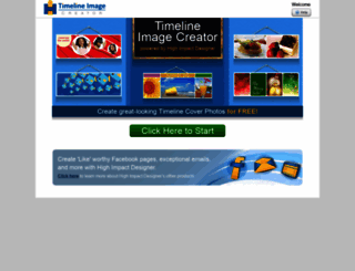 timelineimagecreator.com screenshot