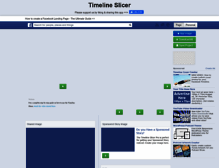timelineslicer.com screenshot
