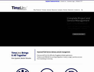 timelinxsoftware.com screenshot
