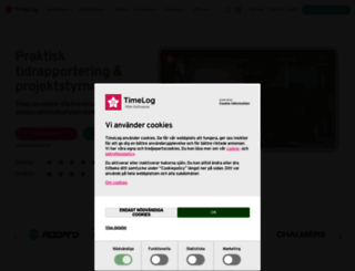 timelog.se screenshot
