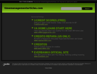 timemanagementarticles.com screenshot