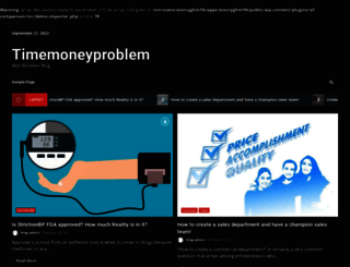 timemoneyproblem.com screenshot