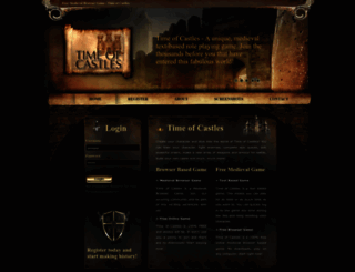 timeofcastles.co.uk screenshot