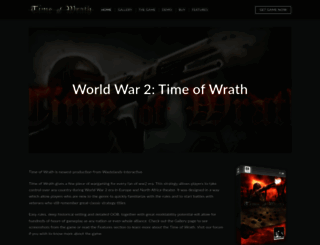timeofwrath.com screenshot