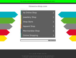 timeora-shop.com screenshot