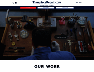 timepiecerepair.com screenshot