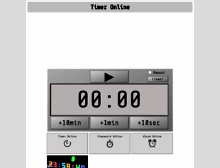 timer-online.com screenshot