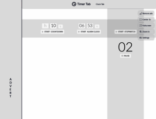 timer-tab.com screenshot