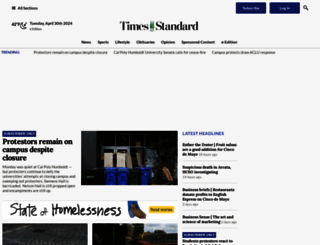 times-standard.com screenshot