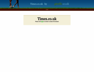 times.co.uk screenshot