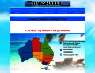 timeshares.com.au screenshot