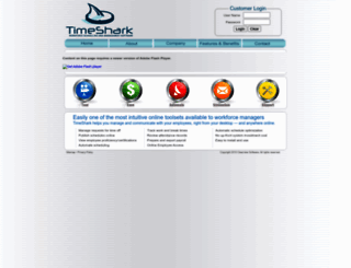 timeshark.com screenshot