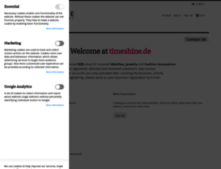 timeshine.de screenshot