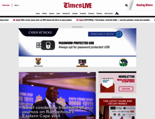 timeslive.co.za screenshot